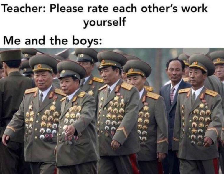 Medals for everyone