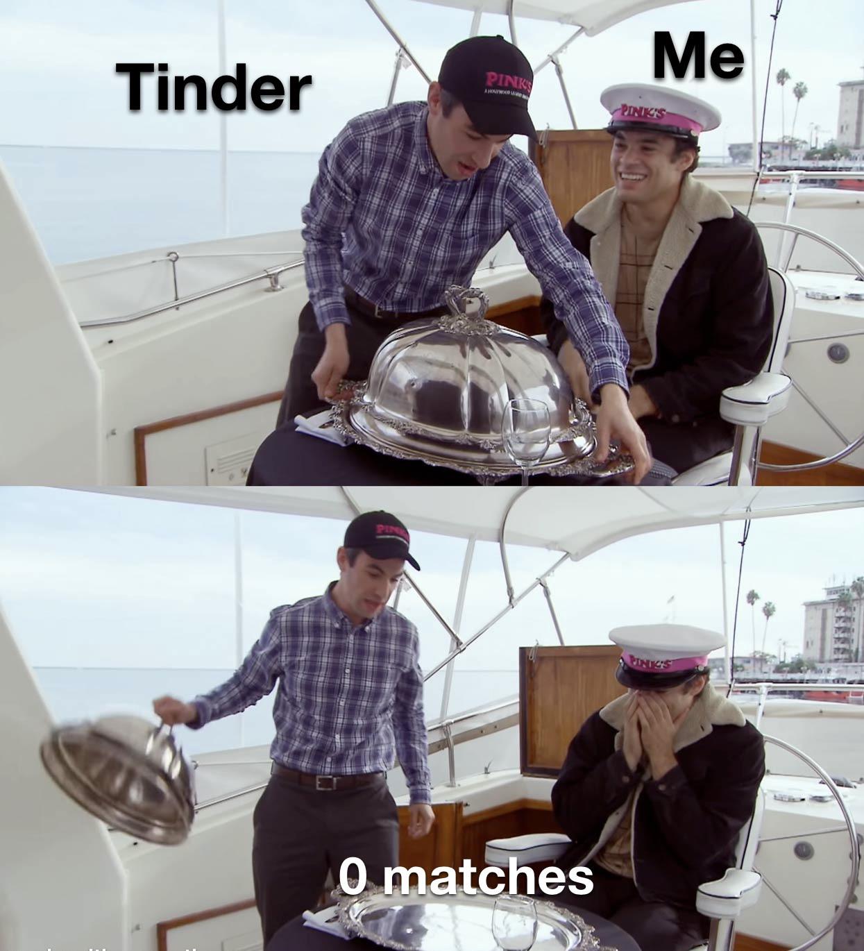 Average male tinder experience