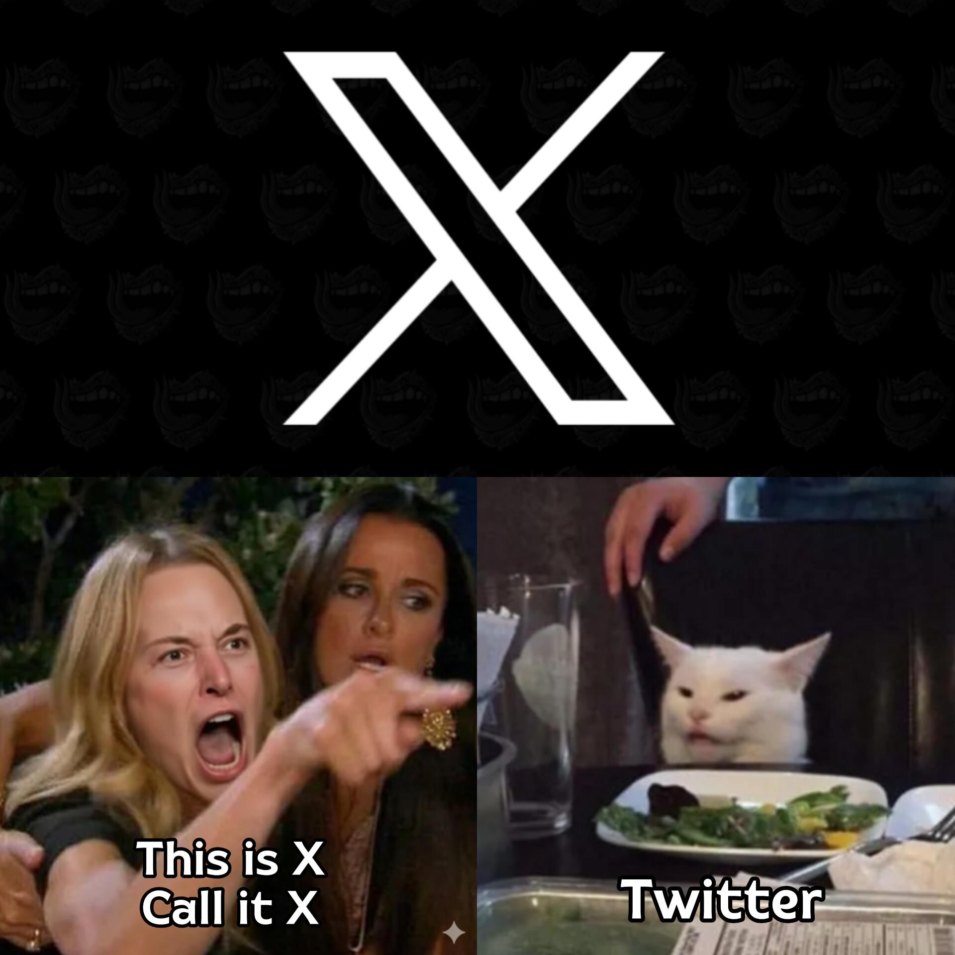 Twitter ✅ X ❌