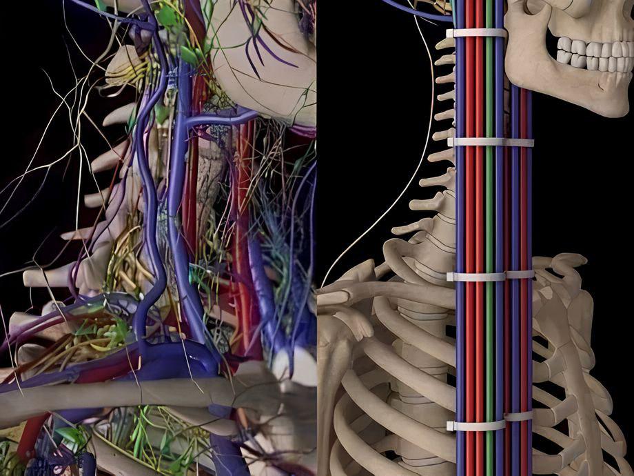 How our organism would look like if God knew about cable management