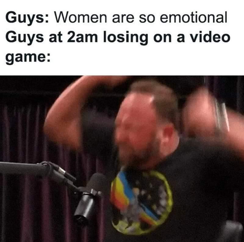 And it's 100% your own fault too