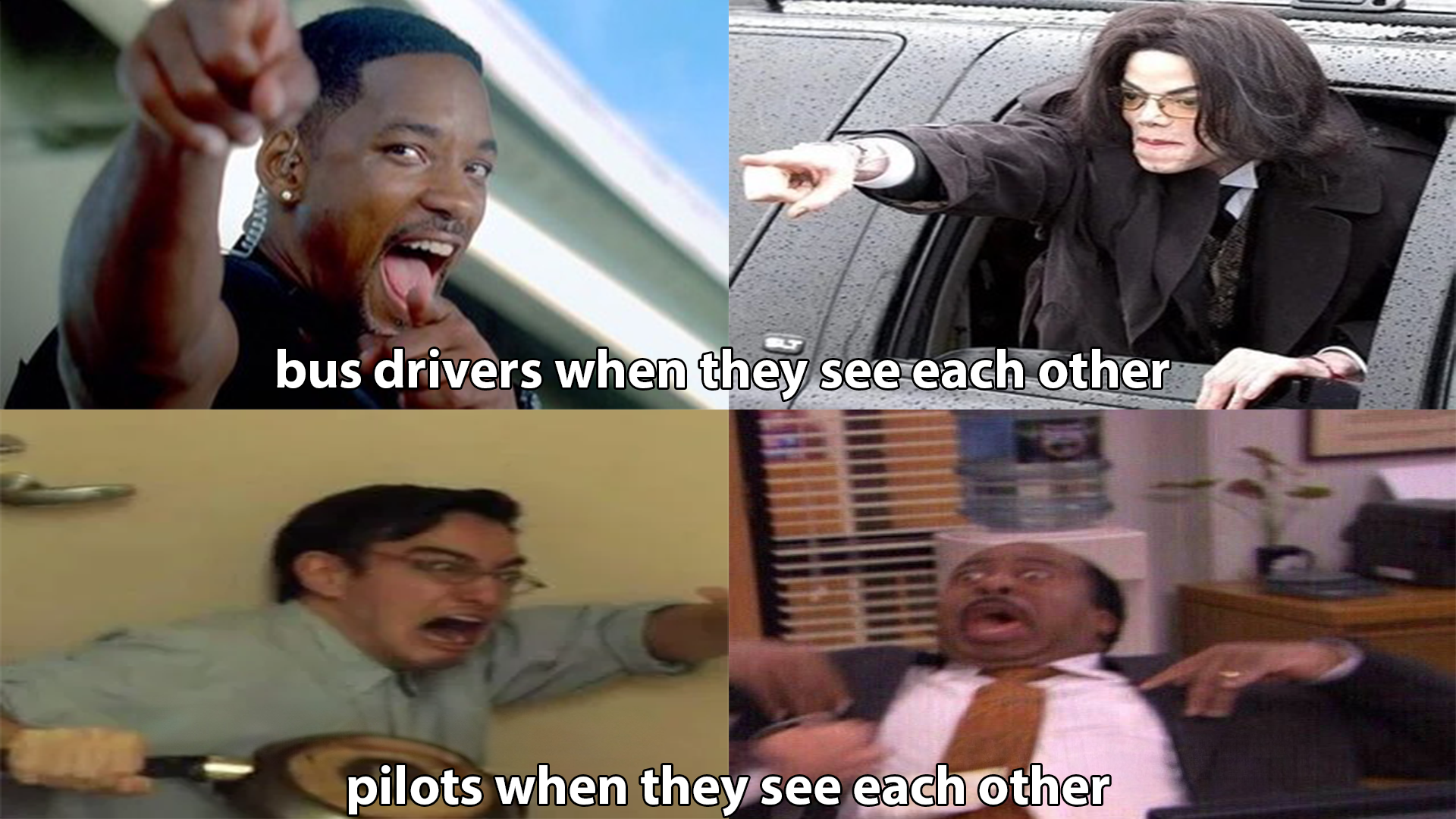 bus drivers are always so friendly !