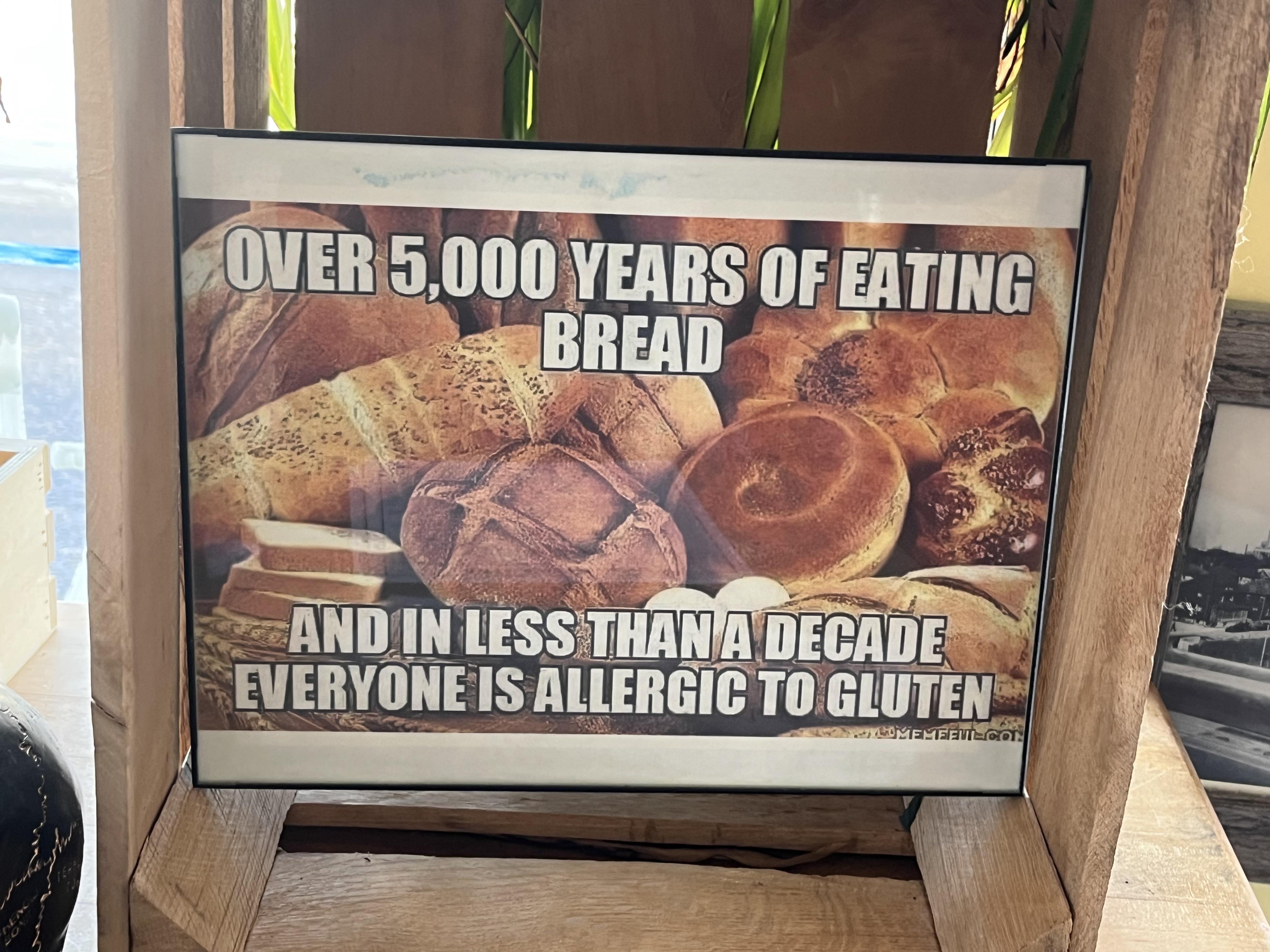 Today I saw a physical meme