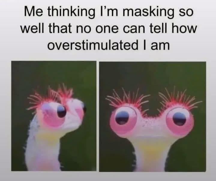 I’m calm, I swear