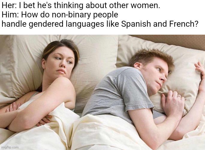 Intrusive Thoughts About Non-Binary Linguistics