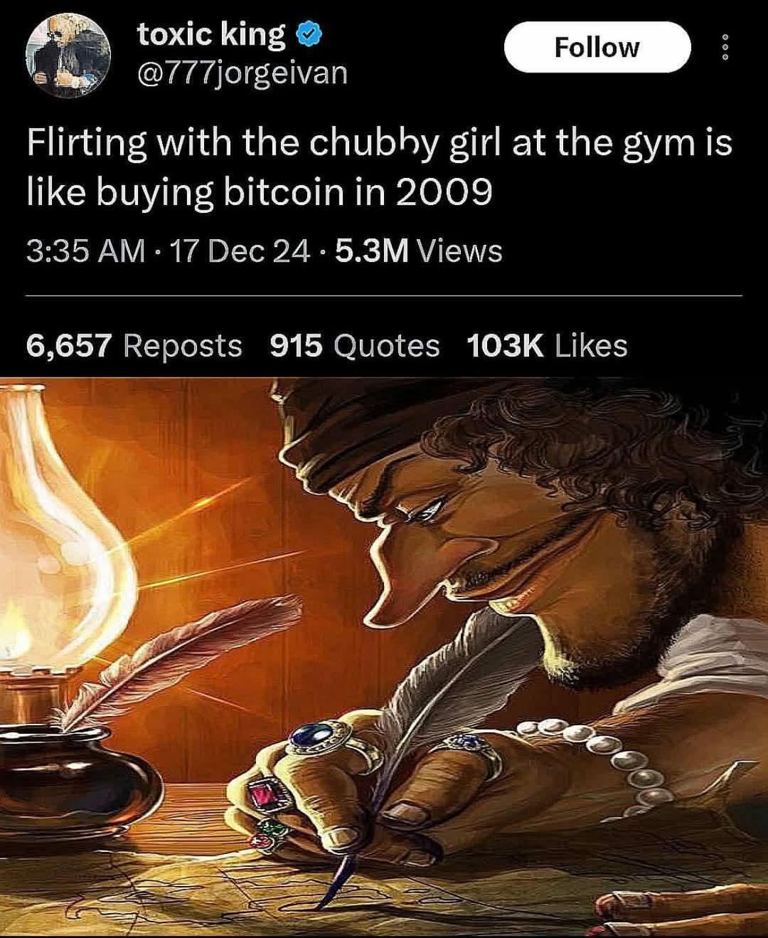 What an investment 👌
