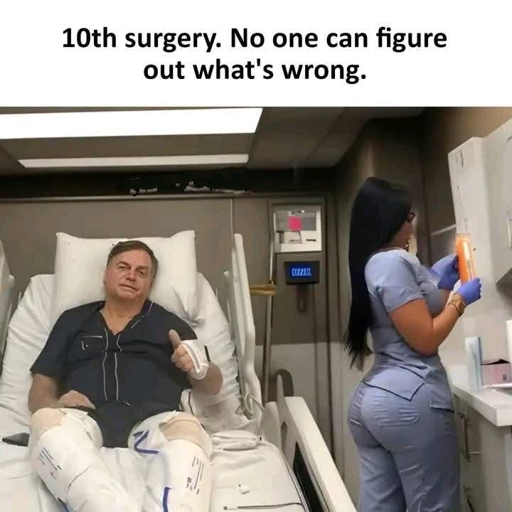 At least we know his eyes are fine