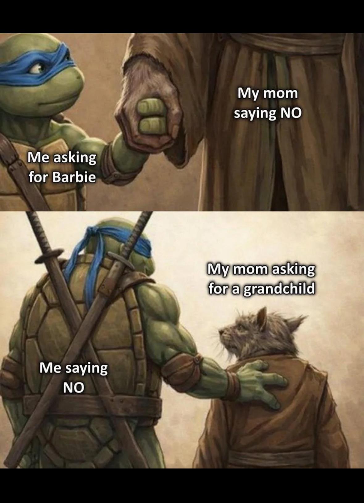 Hehe sorry mum