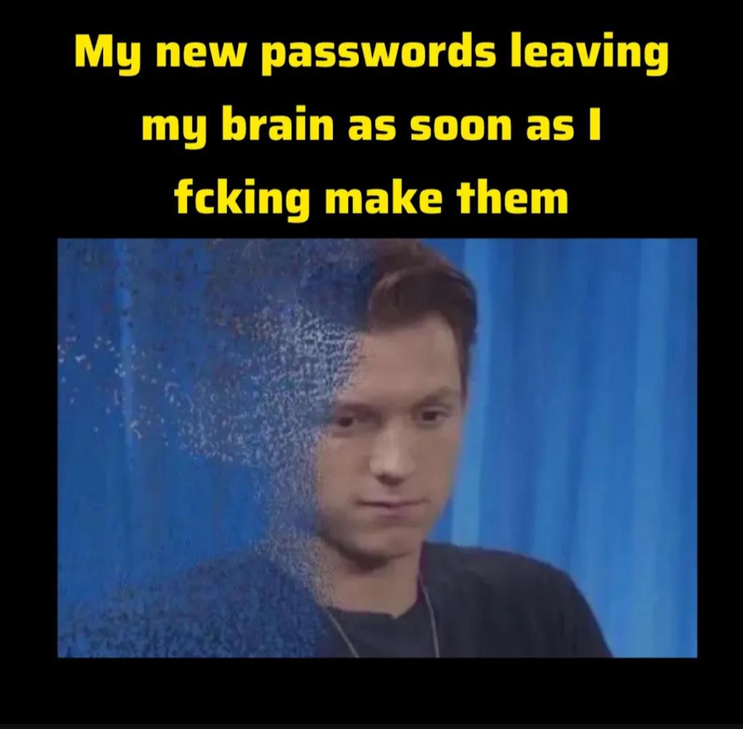 When i make a password