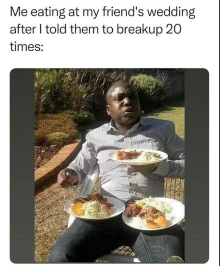 Advices were ignored... Not the Buffet.
