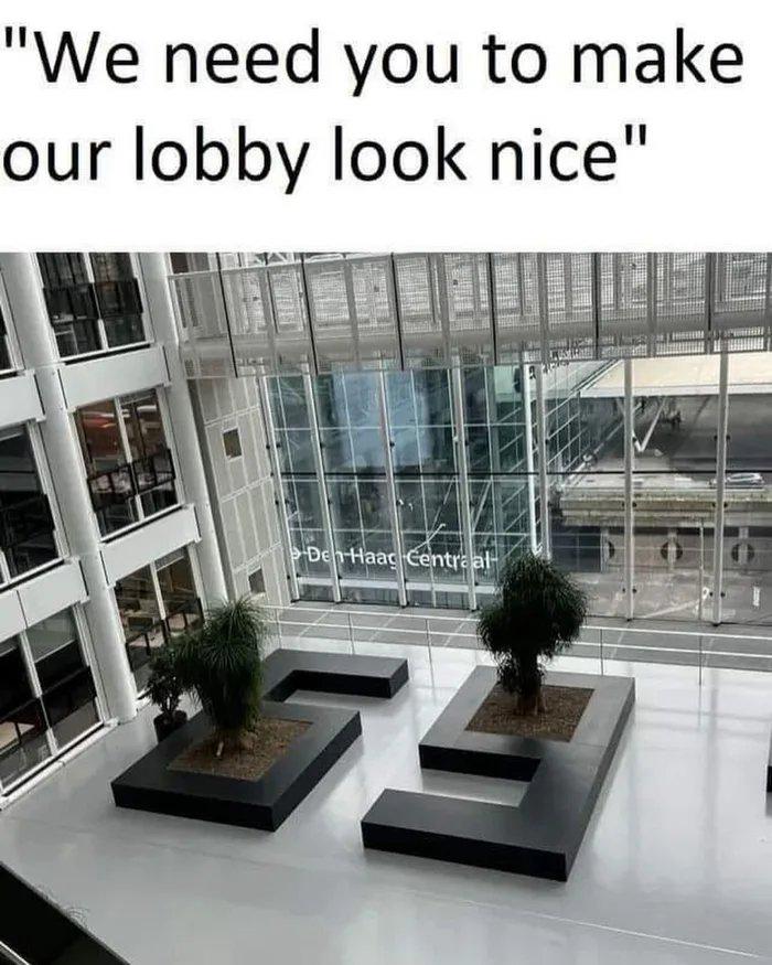 When the interior designer has a very specific aesthetic in mind
