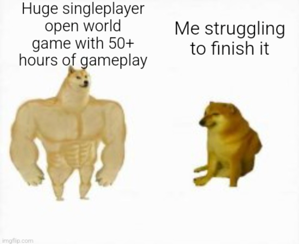 Some games feels like that