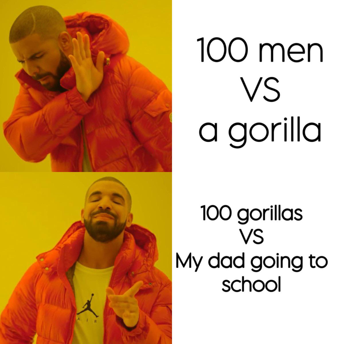 A dad is a chad