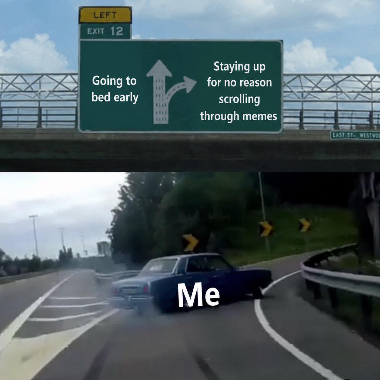 Every single night, without fail.