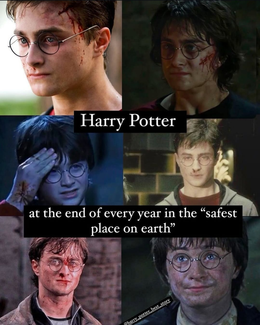 There's is no safer place except, perhaps hogwarts