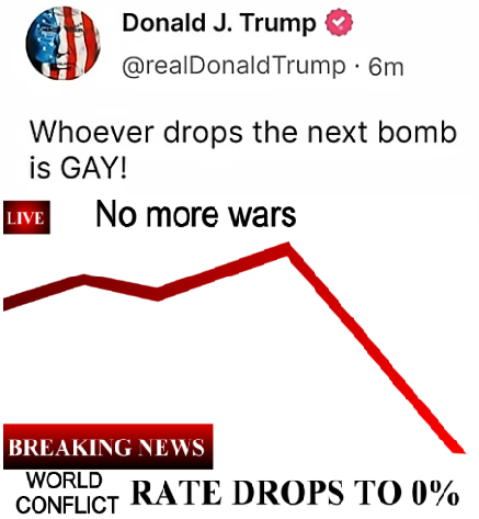 World peace has been achieved
