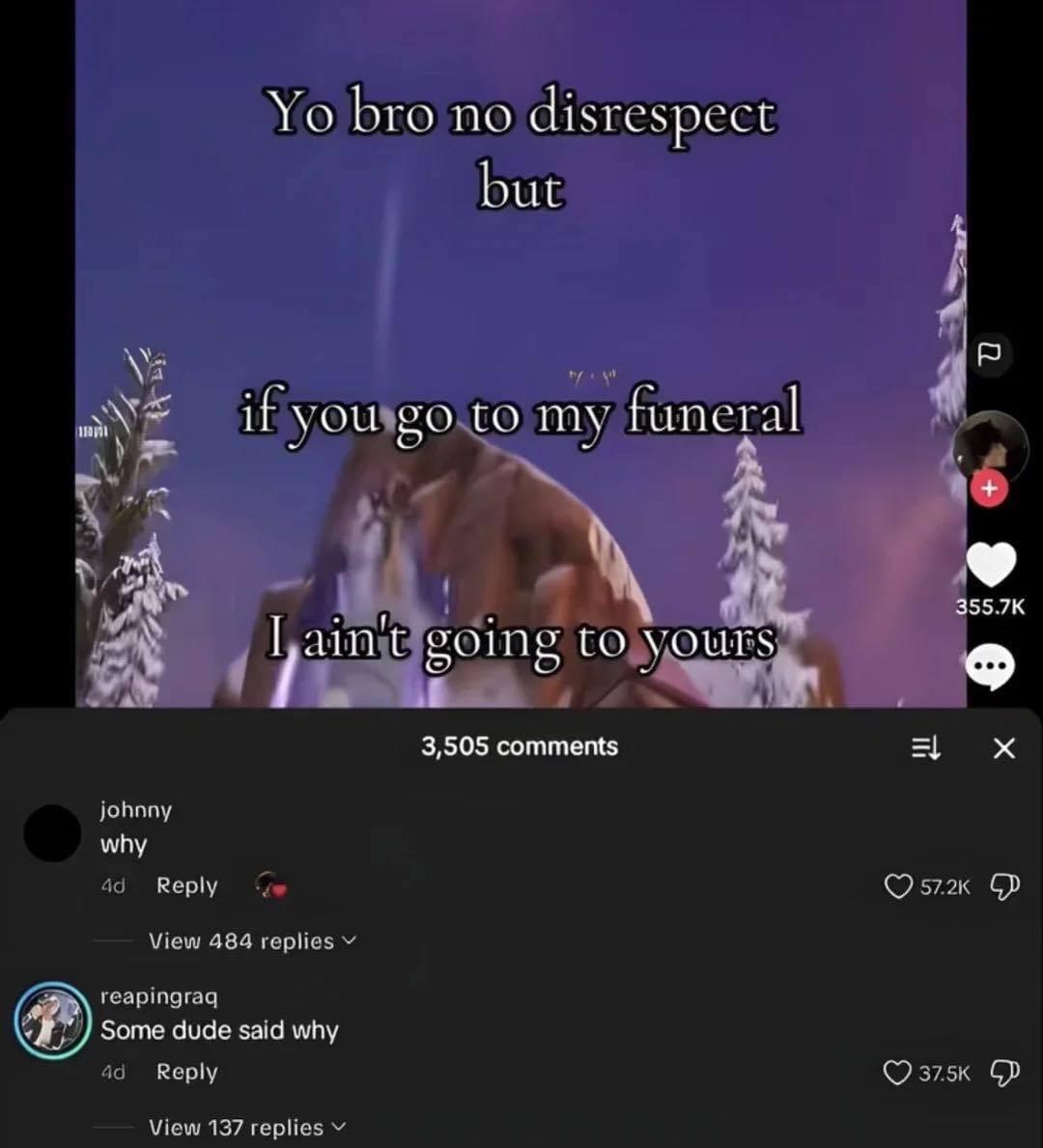 because I'll be busy that day