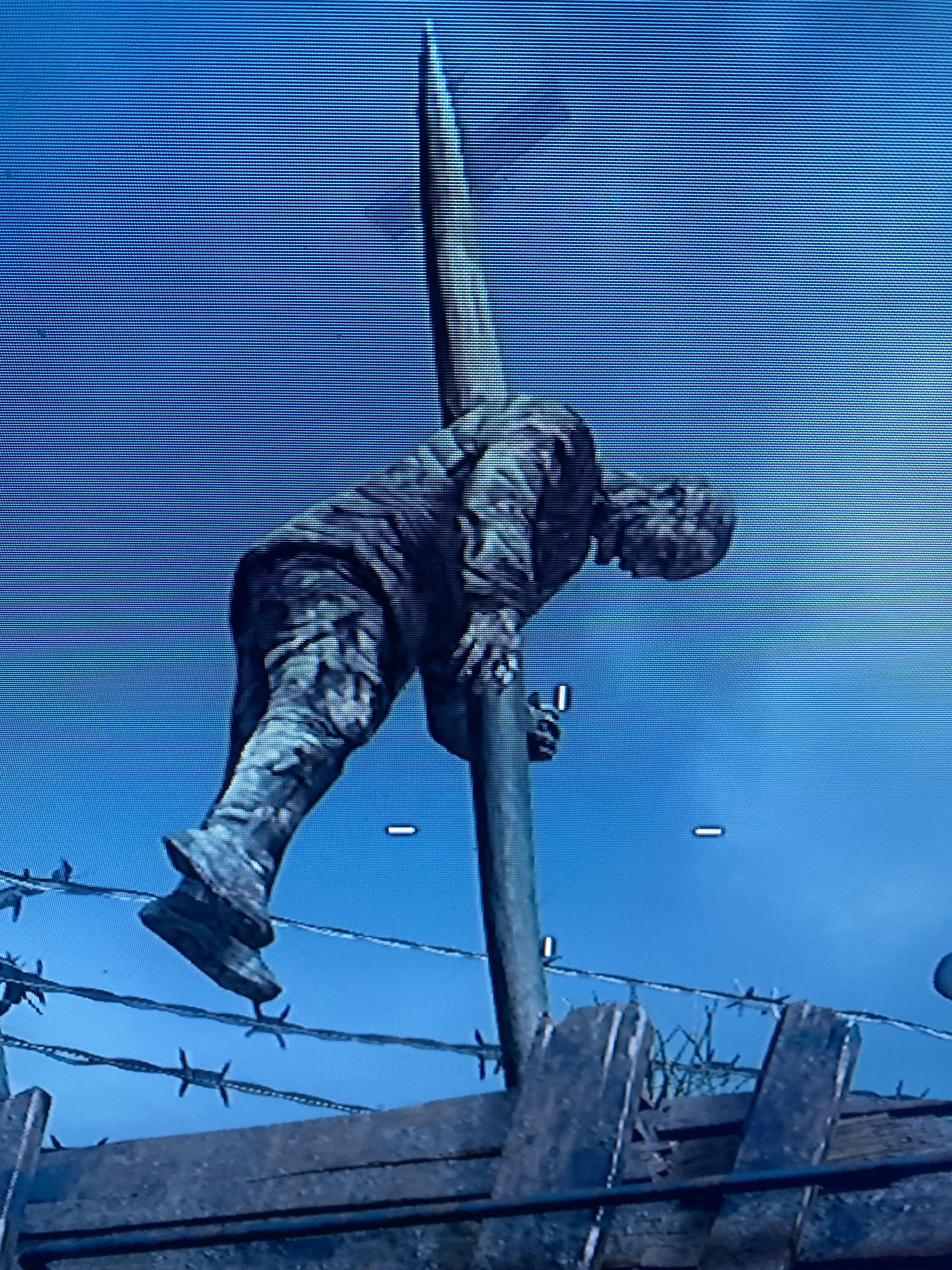 How it feels when you are shovelling and hit a crack in the sidewalk.