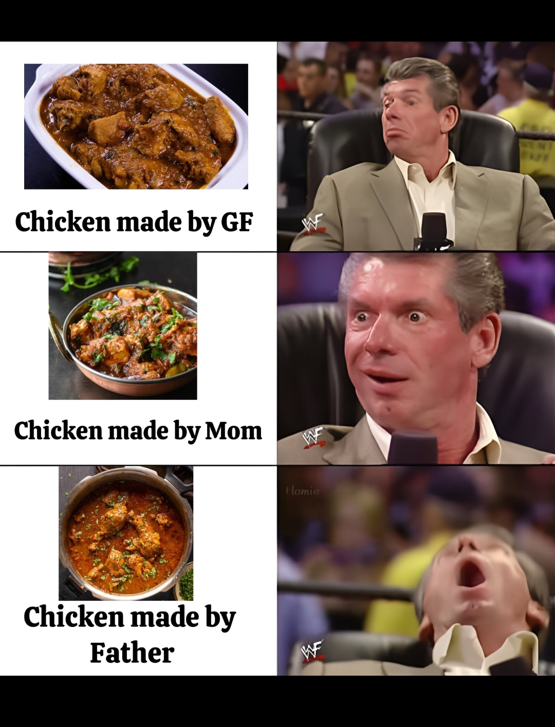Father's cooking hits