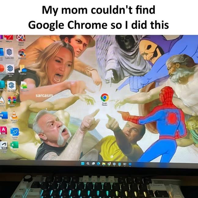 Mom still cant find it.