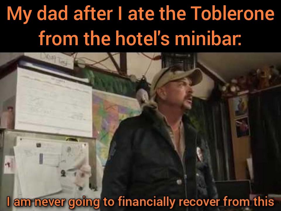 That was also the day when I learned that I am not a fan of Toblerone.