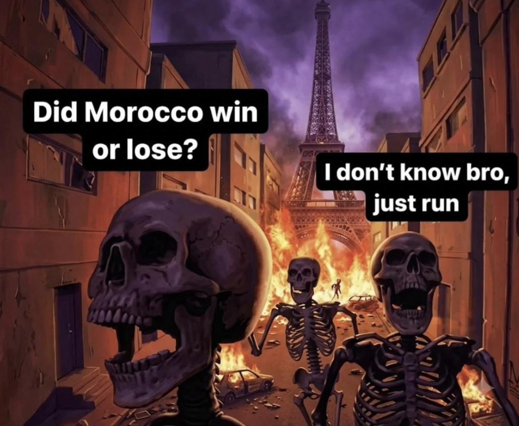 Today after the match scenario