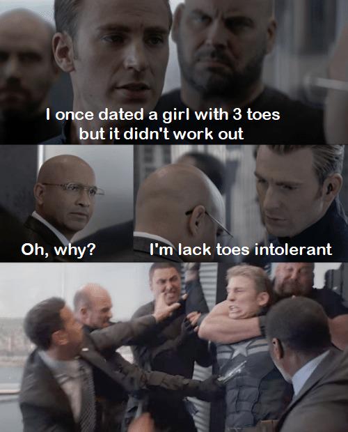 A girl with 3 toes