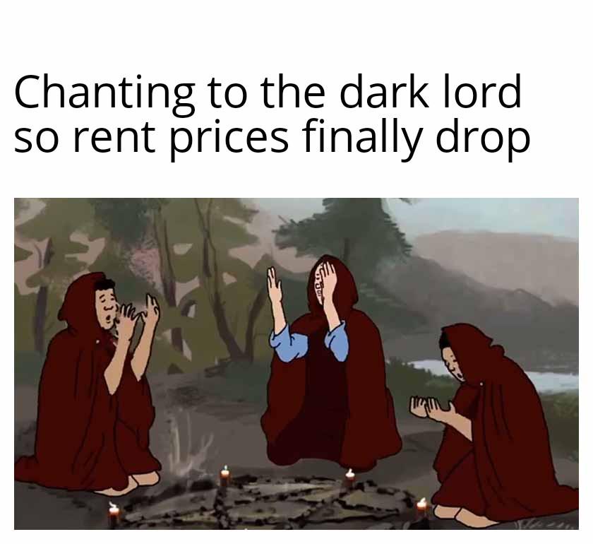 Rent still cursed !