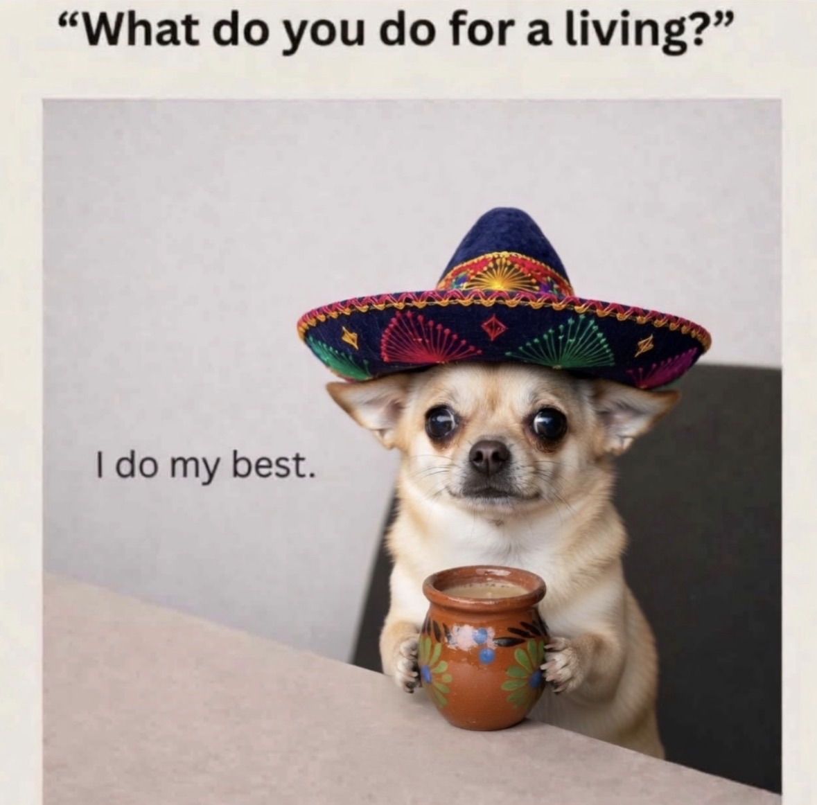 There's no other answer.