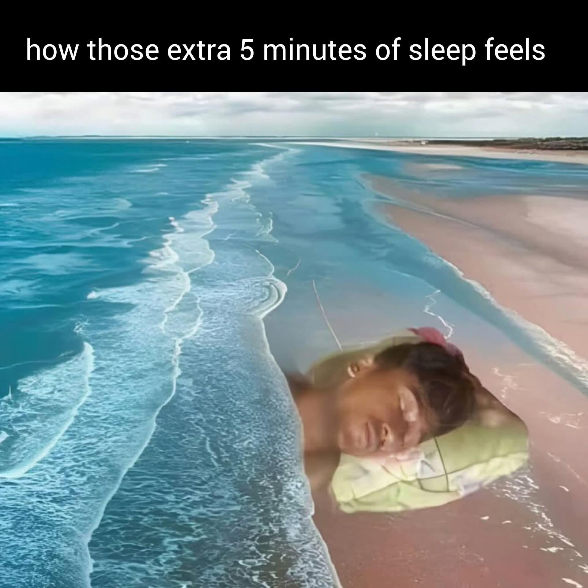 Those 5 minutes