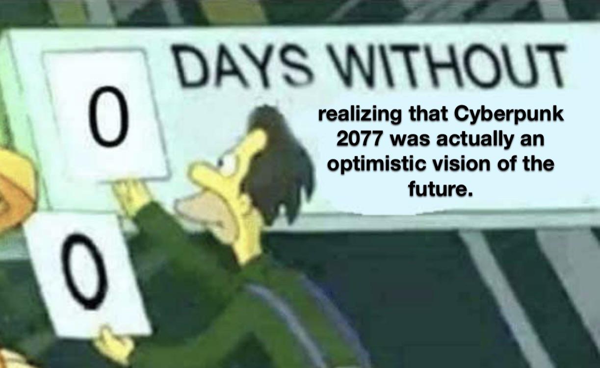 Life since 2020 be like