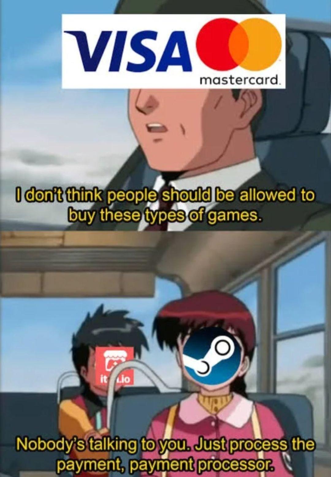 Let the people goon in peace