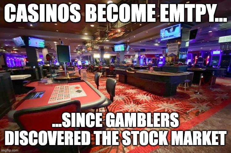 Did you gamble today?