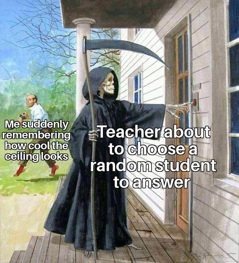 It is a cool ceiling