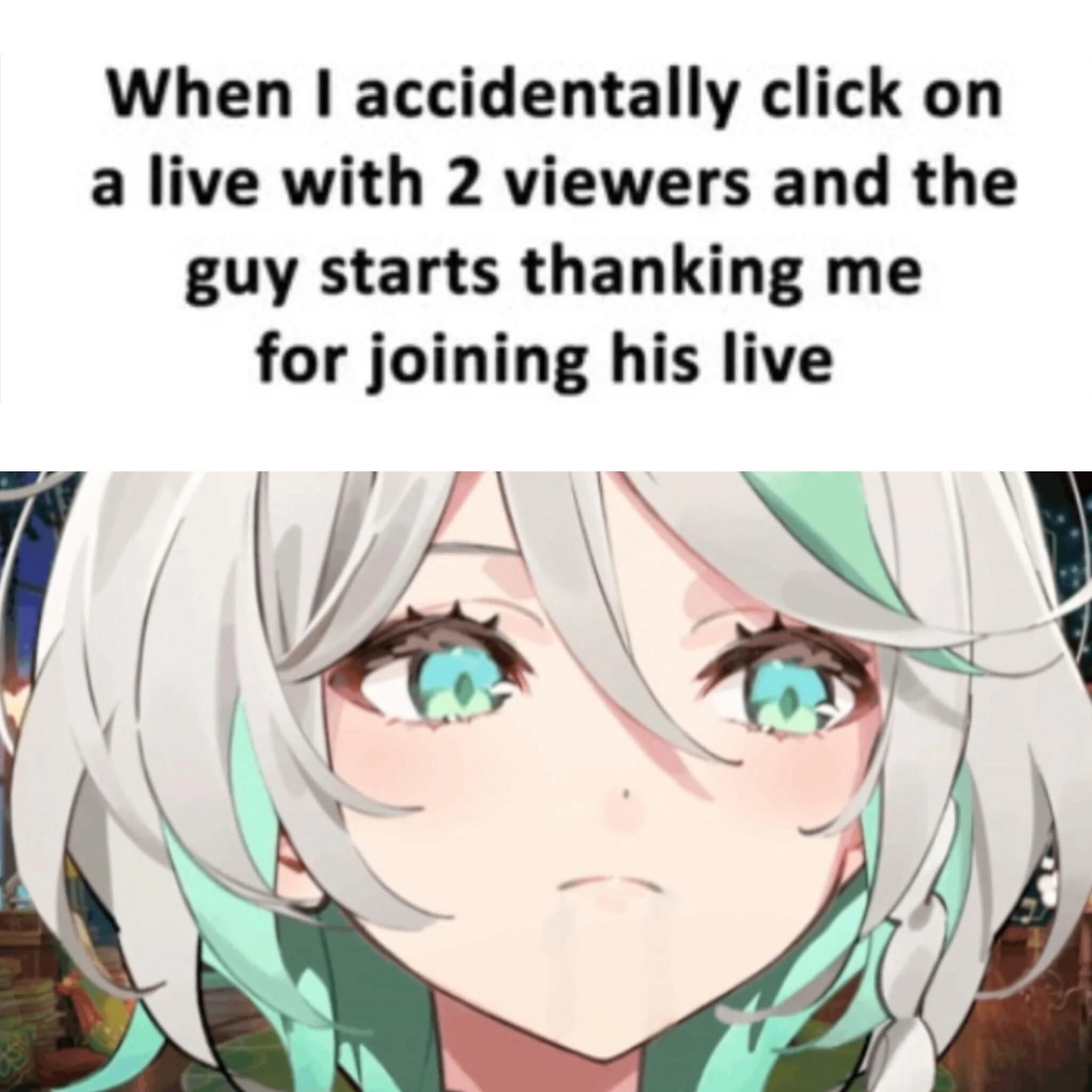 You have to sit in the live stream for an hour (mandatory)