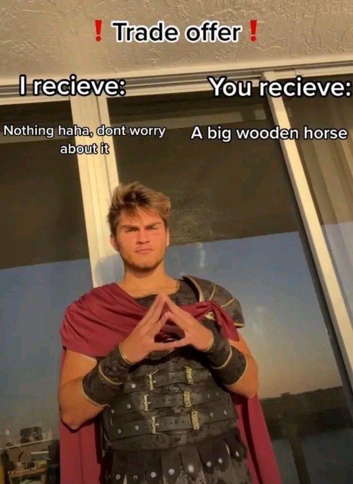 Suspicious trade