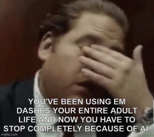 You still can't stop me from using a semi-colon!