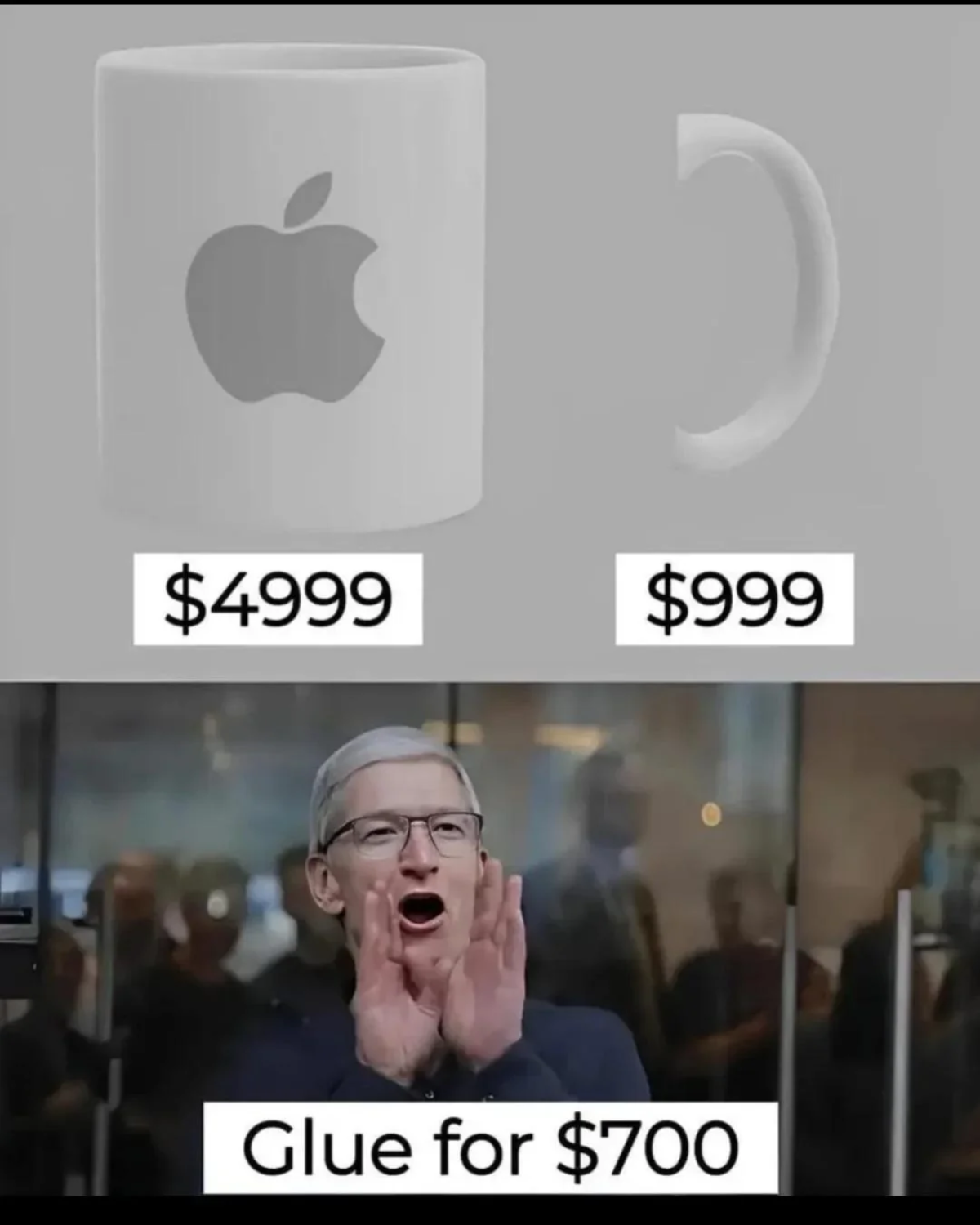 Apple be like: