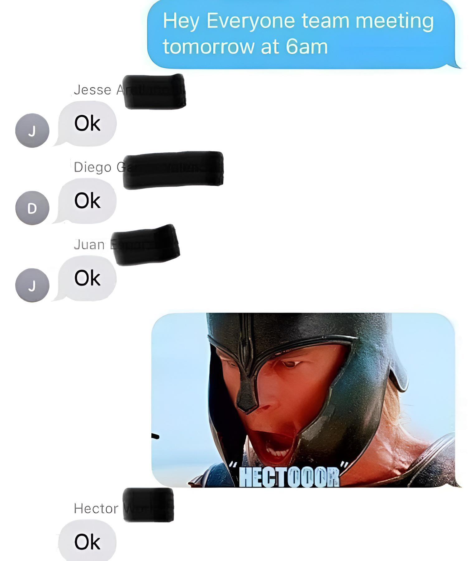 Hector is here !