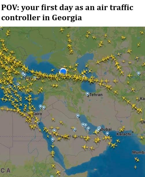 TCAS overlay on Nav display's gonna look wild in the airspace