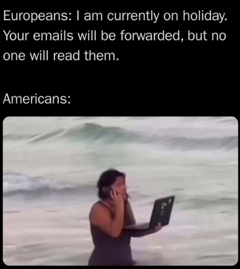 POV: you’re on vacation