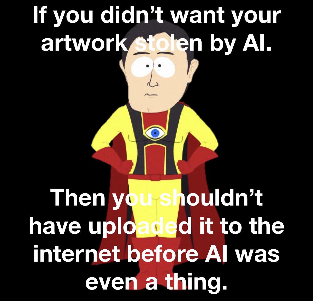 I’ve actually seen this argument by AI bros