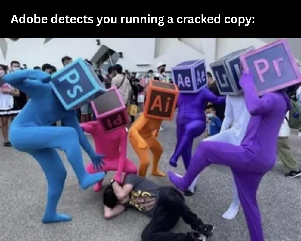 remember guys, piracy is legal ownership if buying isn't