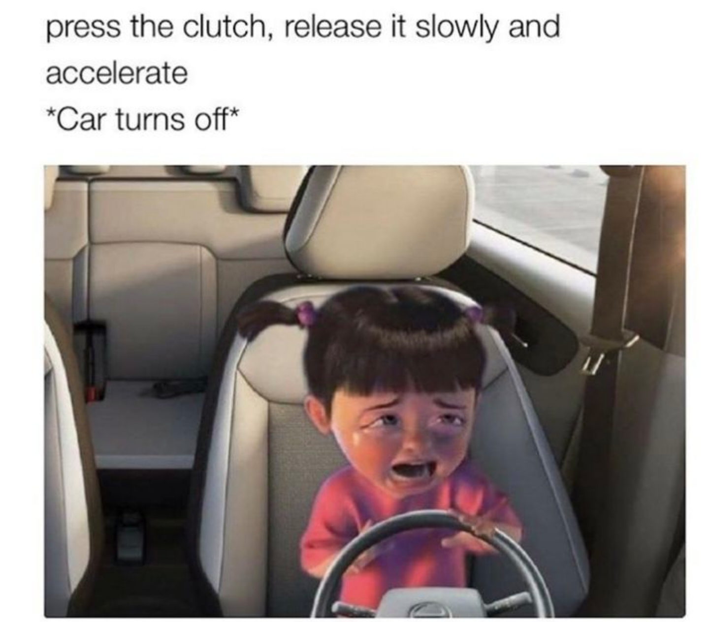 Screams in agony and Pain