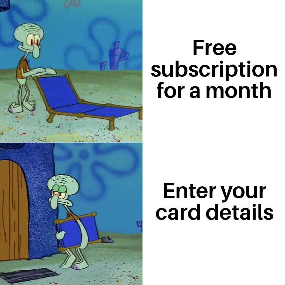 It's free guys