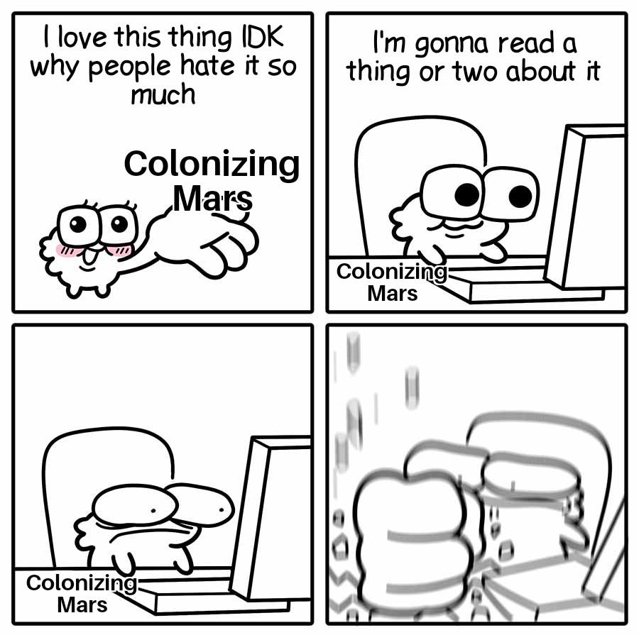 Colonizing mars