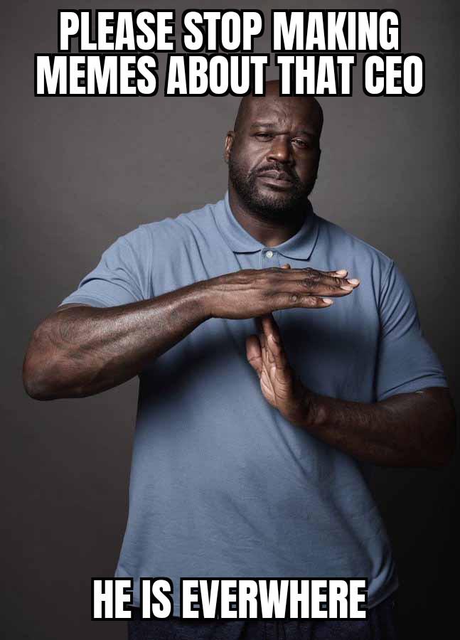One of every three memes is him