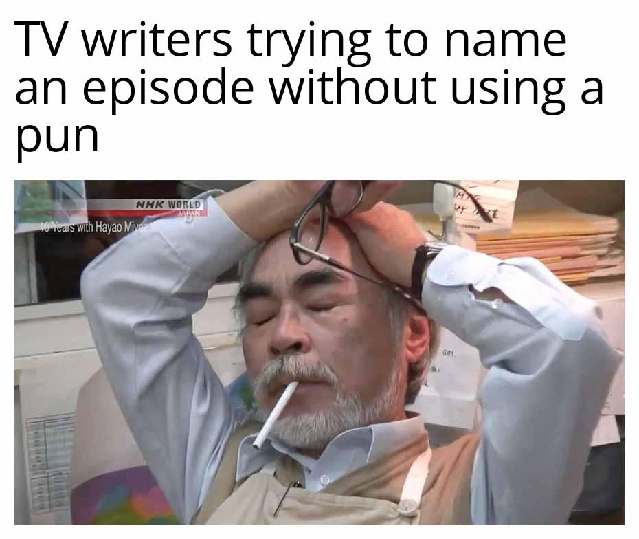 They just can't help them selves