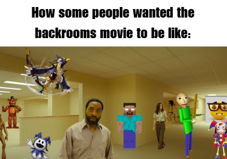 "The Backrooms movie did not meet my expectations"