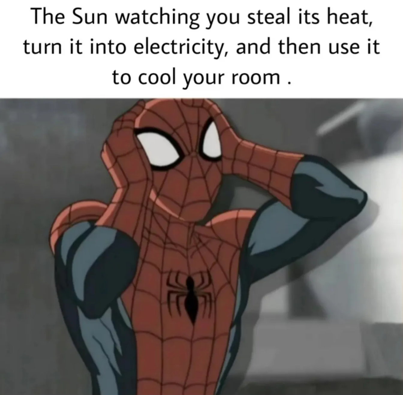 Using the Sun to avoid the Sun.